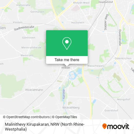 Карта Malinithevy Kirupakaran