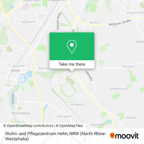 Wohn- und Pflegezentrum Hehn map