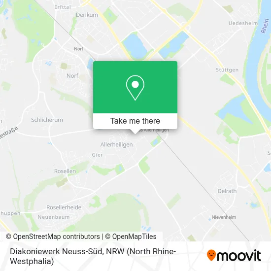 Diakoniewerk Neuss-Süd map