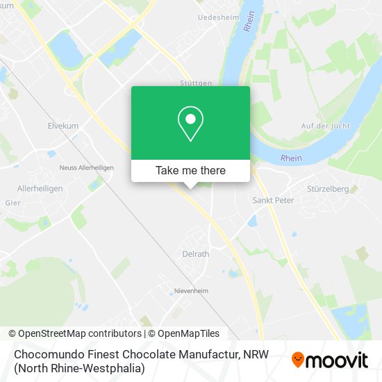 Chocomundo Finest Chocolate Manufactur map