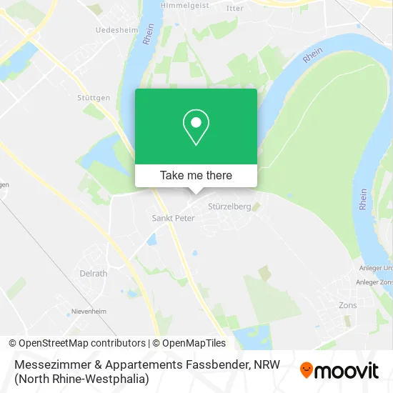 Карта Messezimmer & Appartements Fassbender