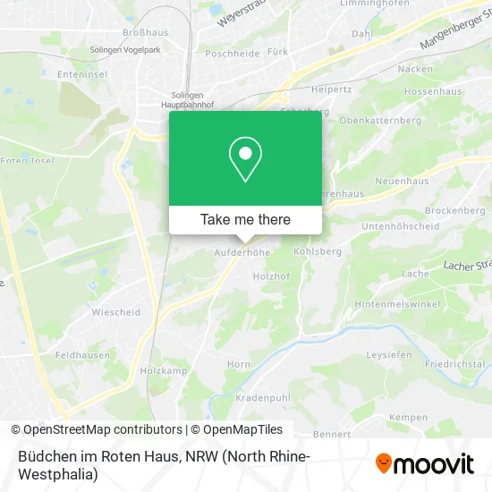 Карта Büdchen im Roten Haus