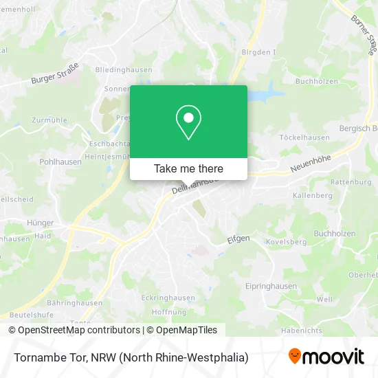 Карта Tornambe Tor