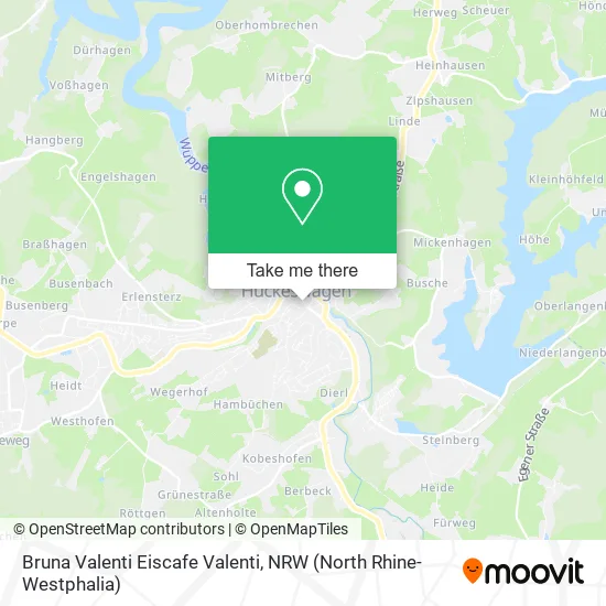 Карта Bruna Valenti Eiscafe Valenti