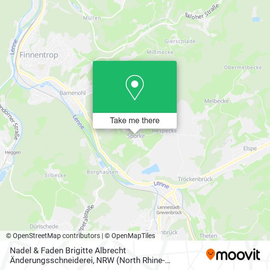 Nadel & Faden Brigitte Albrecht Änderungsschneiderei map