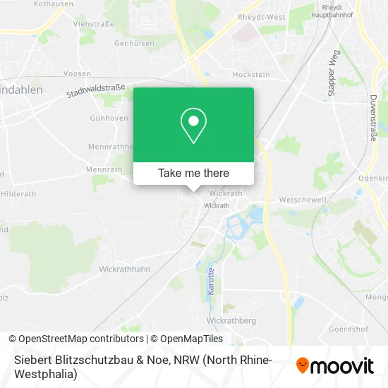 Карта Siebert Blitzschutzbau & Noe
