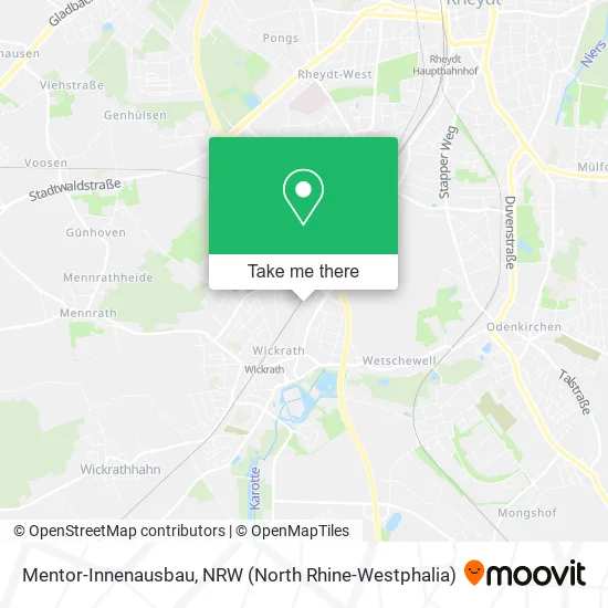 Карта Mentor-Innenausbau