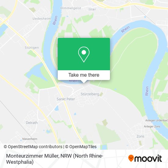 Карта Monteurzimmer Müller