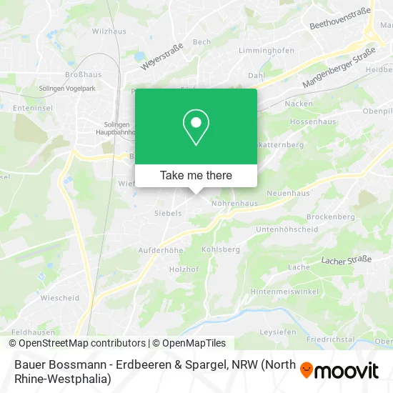 Карта Bauer Bossmann - Erdbeeren & Spargel