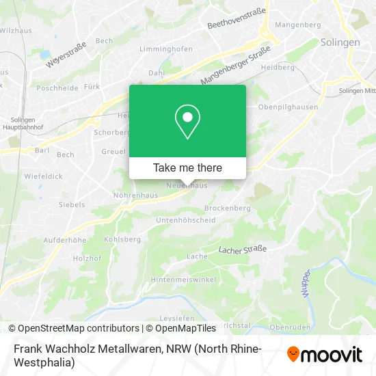 Карта Frank Wachholz Metallwaren