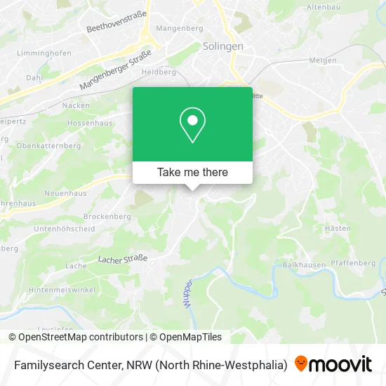 Карта Familysearch Center