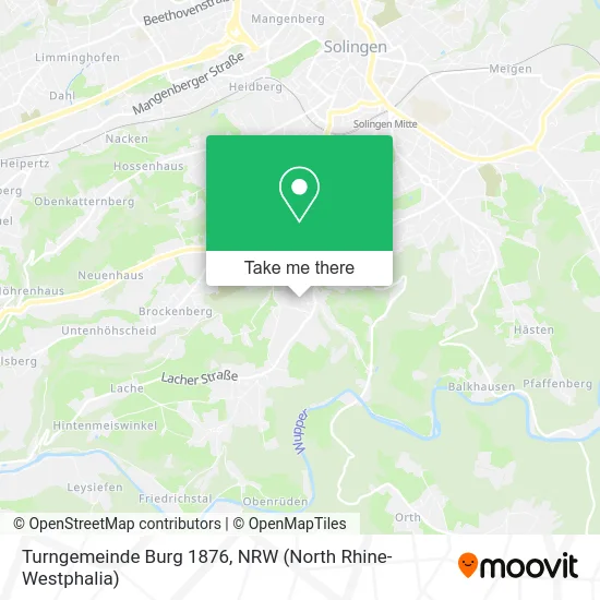Turngemeinde Burg 1876 map