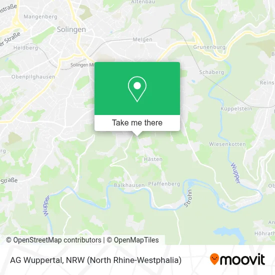 AG Wuppertal map