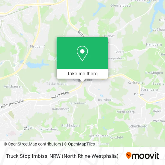 Карта Truck Stop Imbiss