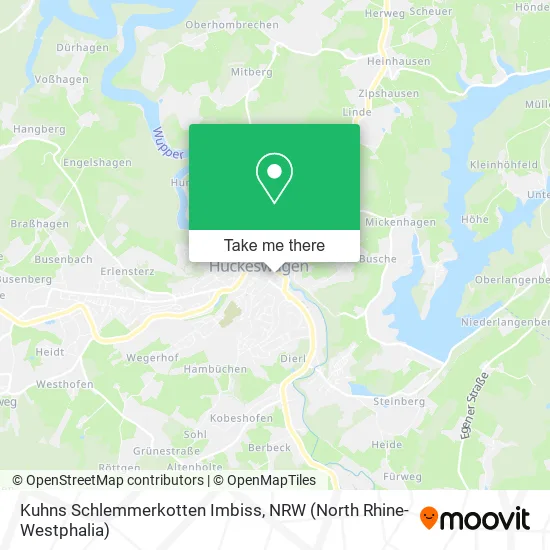 Карта Kuhns Schlemmerkotten Imbiss