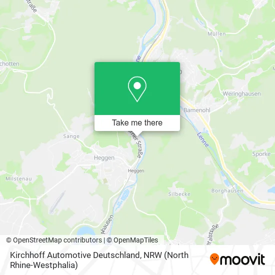 Kirchhoff Automotive Deutschland map