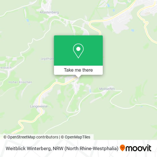 Weitblick Winterberg map
