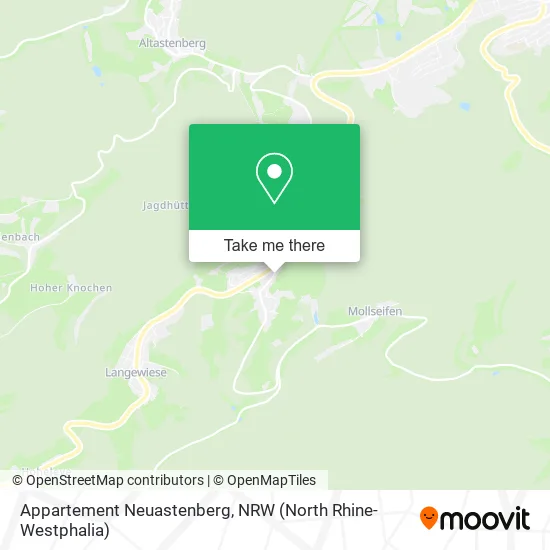 Карта Appartement Neuastenberg