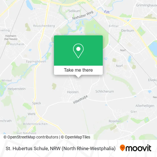Карта St. Hubertus Schule