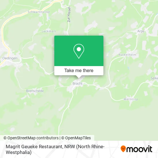 Карта Magrit Geueke Restaurant