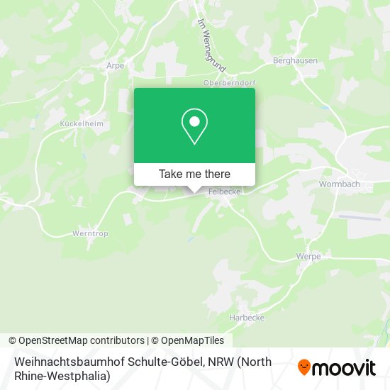 Weihnachtsbaumhof Schulte-Göbel map