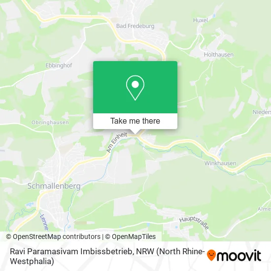 Карта Ravi Paramasivam Imbissbetrieb