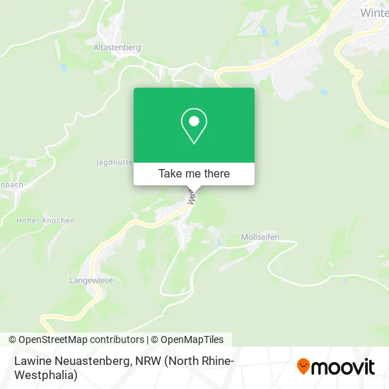 Карта Lawine Neuastenberg