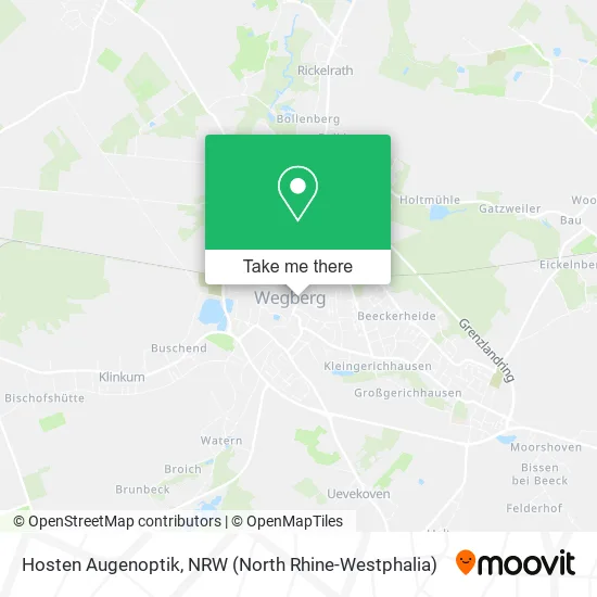 Карта Hosten Augenoptik