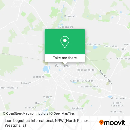 Lion Logistics International map