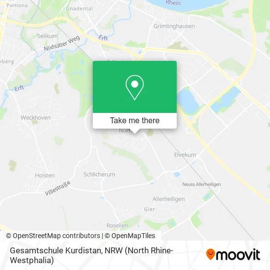 Gesamtschule Kurdistan map
