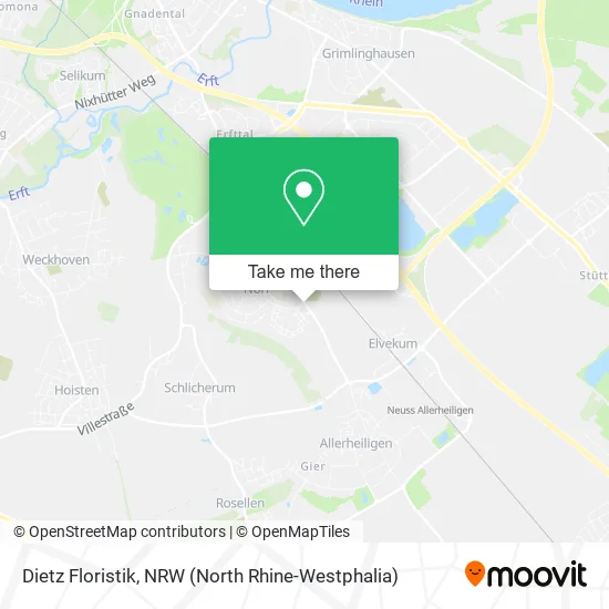 Карта Dietz Floristik