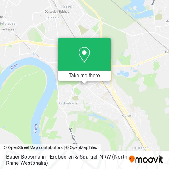Bauer Bossmann - Erdbeeren & Spargel map