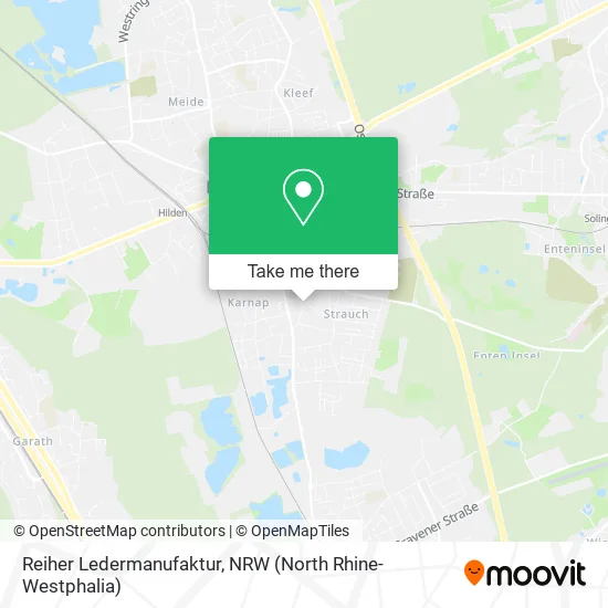 Карта Reiher Ledermanufaktur