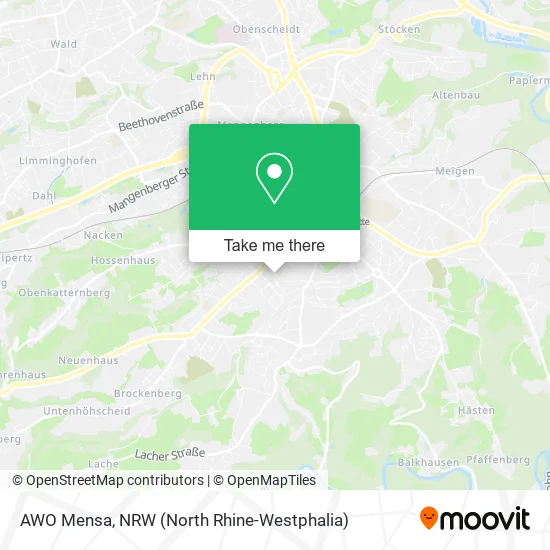 Карта AWO Mensa