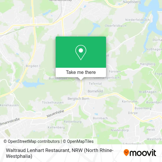 Waltraud Lenhart Restaurant map