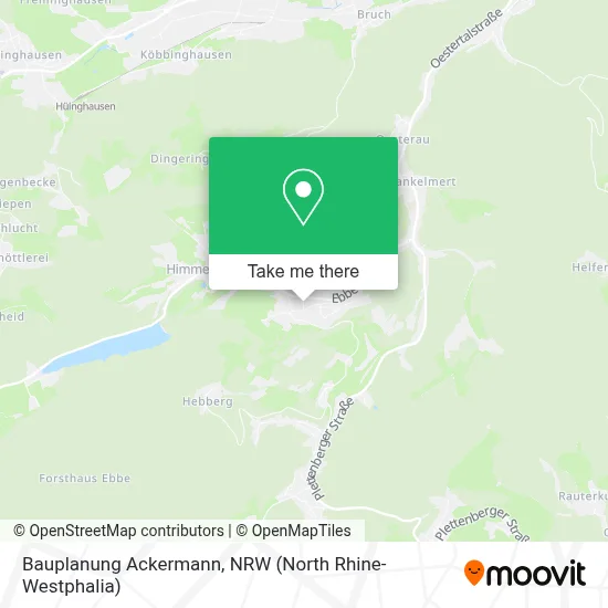 Bauplanung Ackermann map