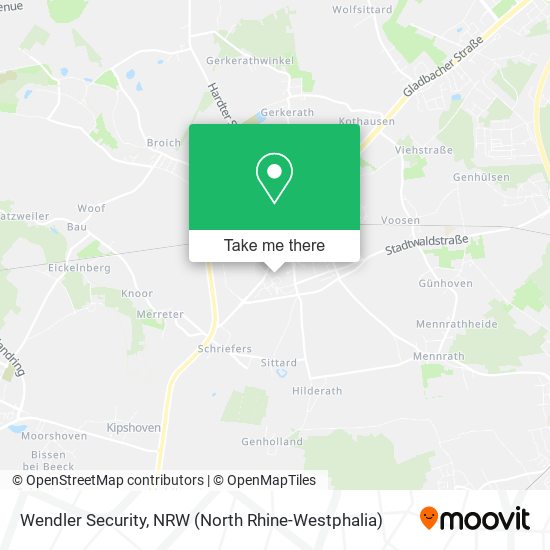 Wendler Security map