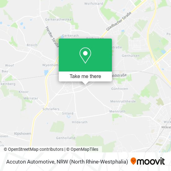 Accuton Automotive map