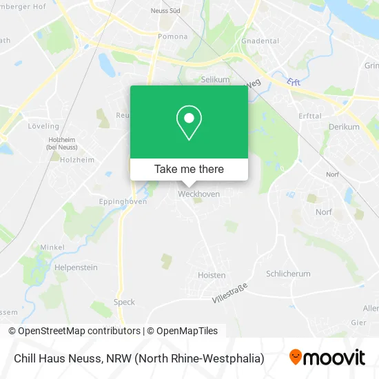 Chill Haus Neuss map