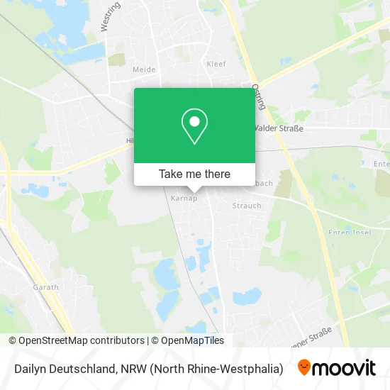 Карта Dailyn Deutschland