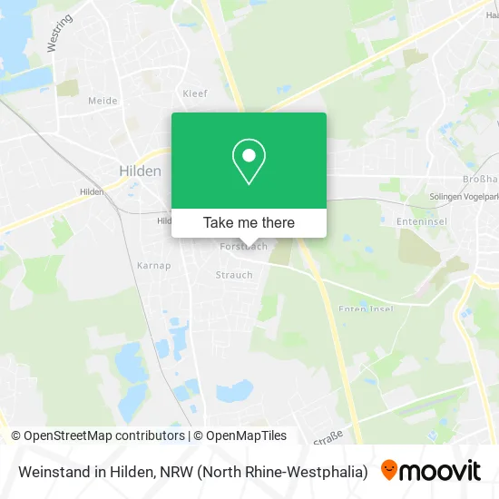 Карта Weinstand in Hilden