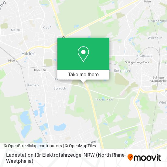 Ladestation für Elektrofahrzeuge map