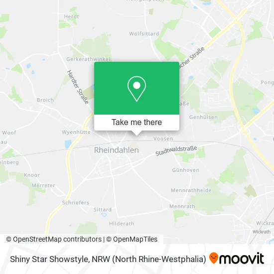 Shiny Star Showstyle map