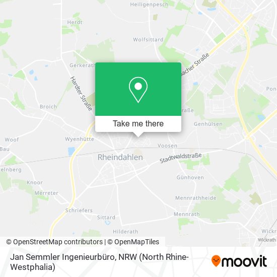 Jan Semmler Ingenieurbüro map