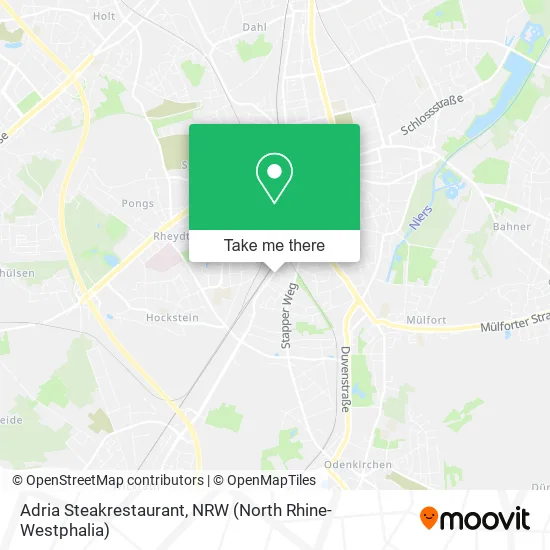 Adria Steakrestaurant map