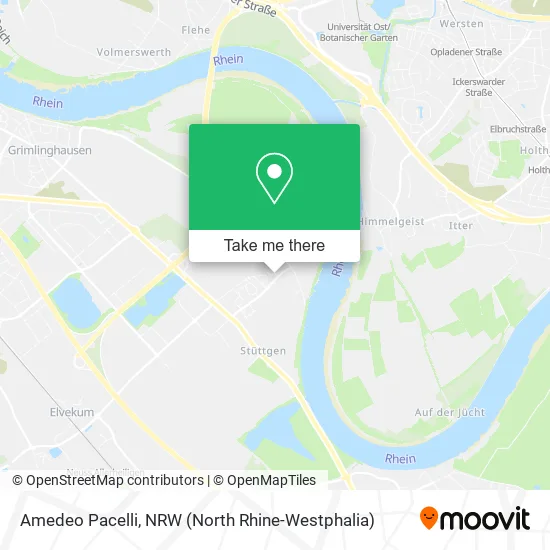 Карта Amedeo Pacelli