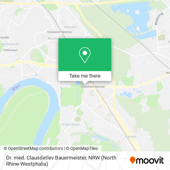 Dr. med. Clausdetlev Bauermeister map