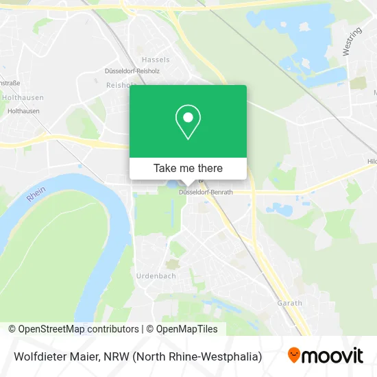 Wolfdieter Maier map