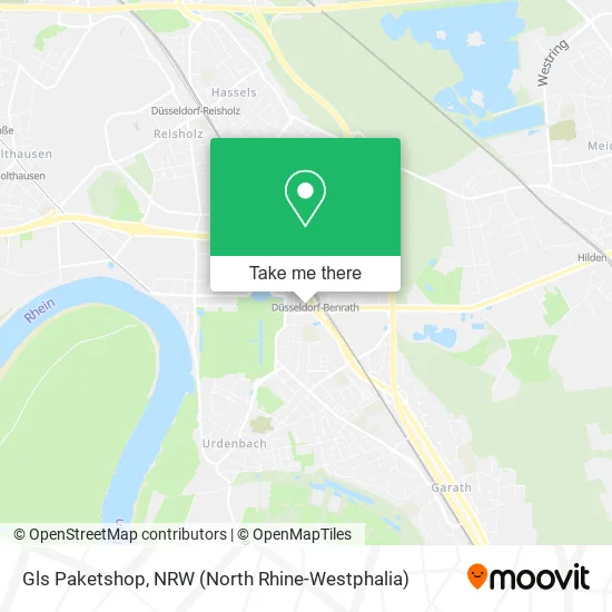 Карта Gls Paketshop