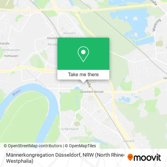 Карта Männerkongregation Düsseldorf